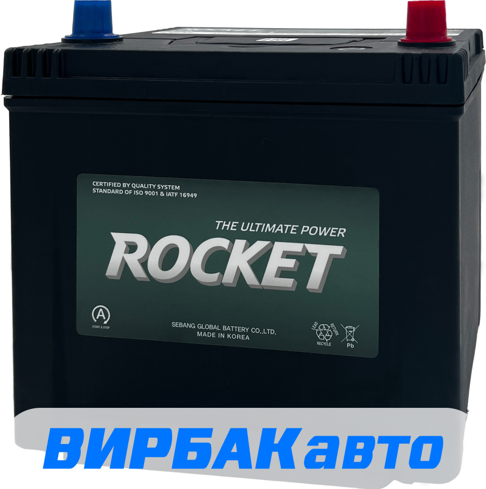 Купить Аккумулятор ROCKET EFB Q85L 65 Ач 550 А обратная полярность, клемма  стандартная, цены в Воронежe — интернет-магазин VIRBACauto